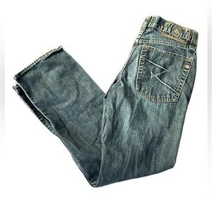 Rock & Republic Mid Rise Straight Leg Dark wash jeans size 29x30